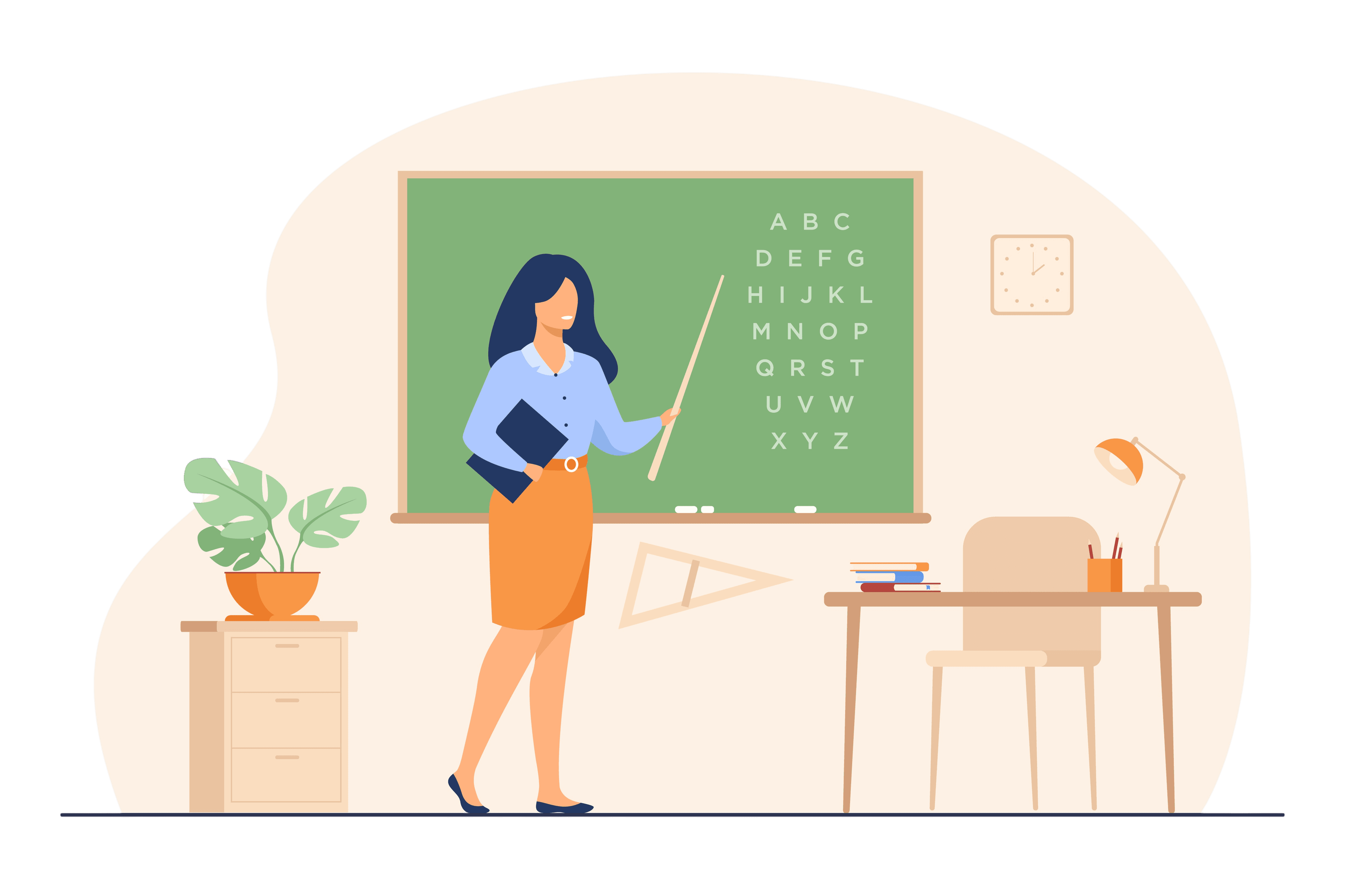model of a teacher